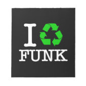 Iリサイクルファンク ノートパッド (正面)