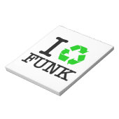 Iリサイクルファンク ノートパッド (回転)