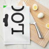 Iリサイクルループ キッチンタオル (四つ折り)