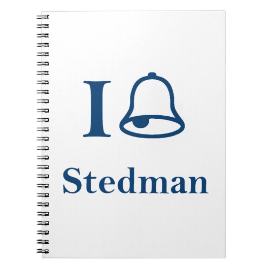Iリングや輪ステッドマン ノートブック (正面)