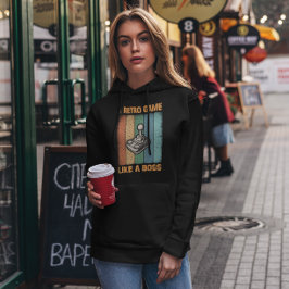 Iレトロゲームのようなボス – ビデオゲーム パーカ