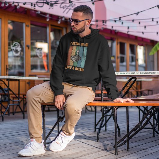 Iレトロゲームのようなボス – ビデオゲーム パーカ