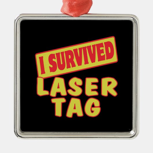 Iレ生き延びーザラベル メタルオーナメント (正面)