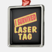 Iレ生き延びーザラベル メタルオーナメント (左)