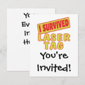 Iレ生き延びーザラベル 招待状 (正面/裏面)