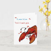 Iロブスターユー カード (黄色い花)