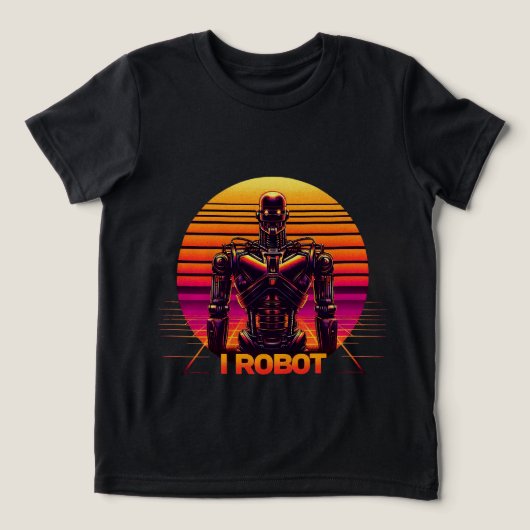 Iロボット トライブレンドTシャツ (デザイン正面)