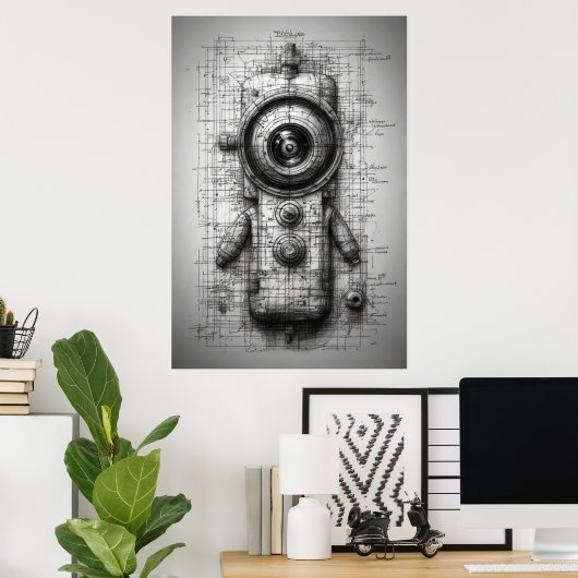 Iロボット ポスター (ホームオフィス)