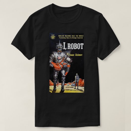 Iロボット Tシャツ (デザイン正面)