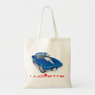 Iロヴェットユニークカーデザイン トートバッグ