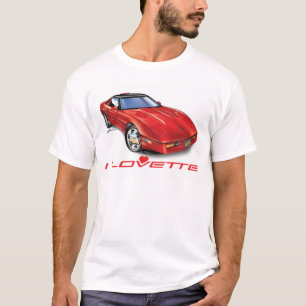 Iロヴェットユニークカーデザイン Tシャツ