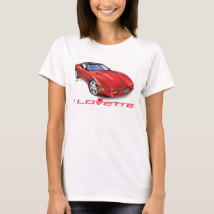 Iロヴェットユニークカーデザイン Tシャツ