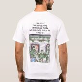 I世界中のSURVIVEDdrinking、オーランドで、… Tシャツ (裏面)