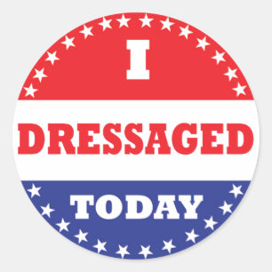 I今日Dressaged ラウンドシール