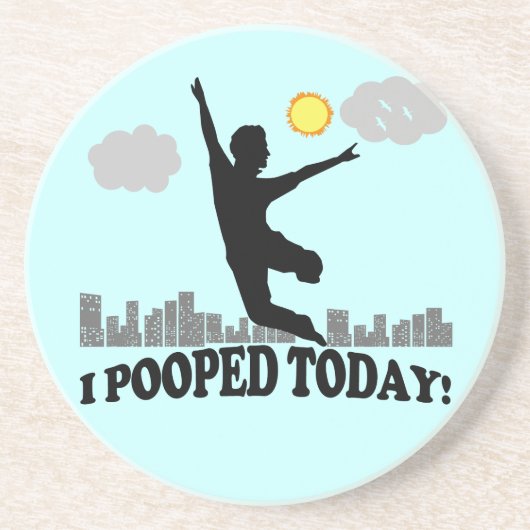 I今日Pooped コースター (正面)