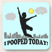 I今日Pooped コースター (正面)