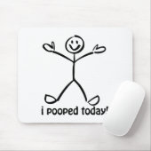 I今日Pooped マウスパッド (マウス)