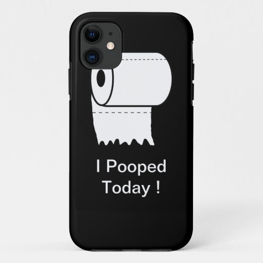 I今日Pooped! iPhoneの場合 Case-Mate iPhoneケース (裏面)