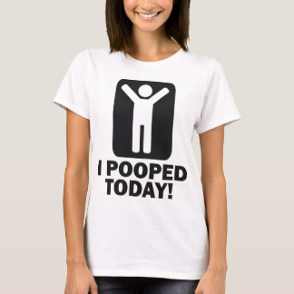 I今日POOPED Tシャツ