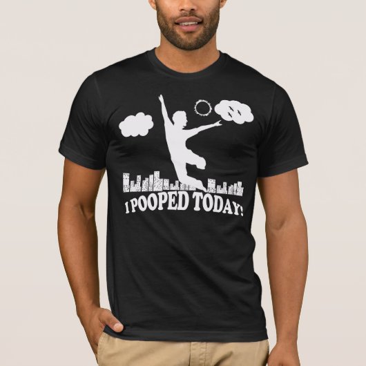 I今日Pooped Tシャツ (正面)