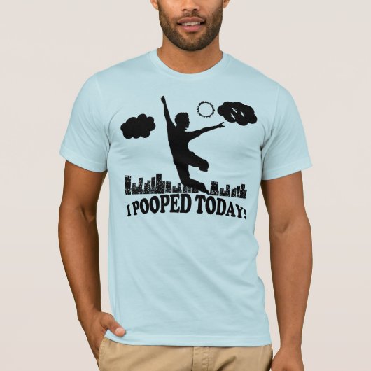 I今日Pooped Tシャツ (正面)