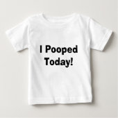 I今日Pooped! Tシャツ (正面)