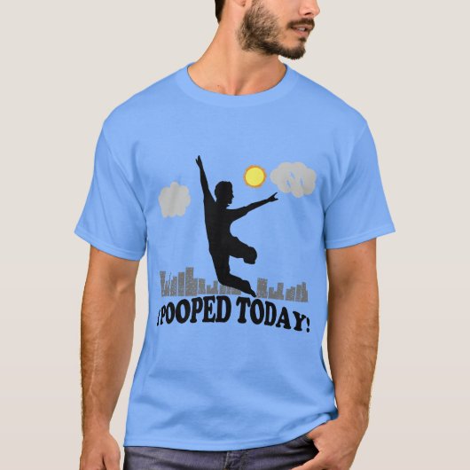 I今日Pooped Tシャツ (正面)
