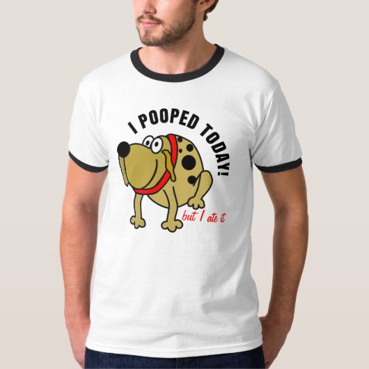 I今日Pooped Tシャツ (正面)