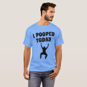 I今日POOPED Tシャツ (正面フル)