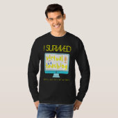 I仮想生き延びの教え先生距学離 Tシャツ (正面フル)