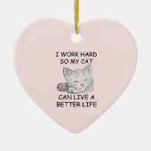 I作業懸命セラミックオーナメント セラミックオーナメント (正面)