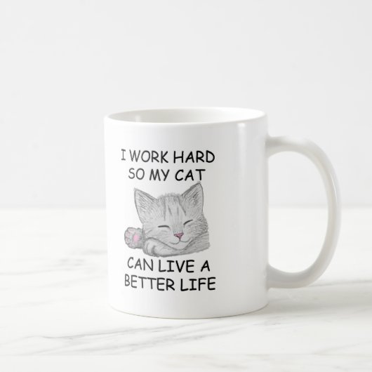 I作業懸命 コーヒーマグカップ (右)