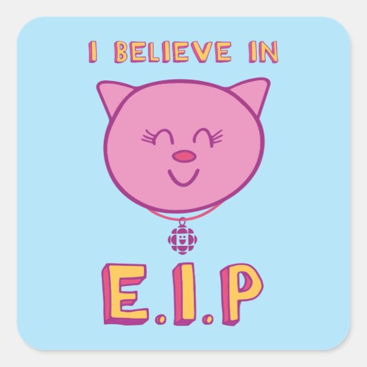 I信じはE.I.P スクエアシール (正面)