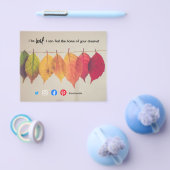 I信じ葉秋実在屋マーケティング チラシ (シングル)