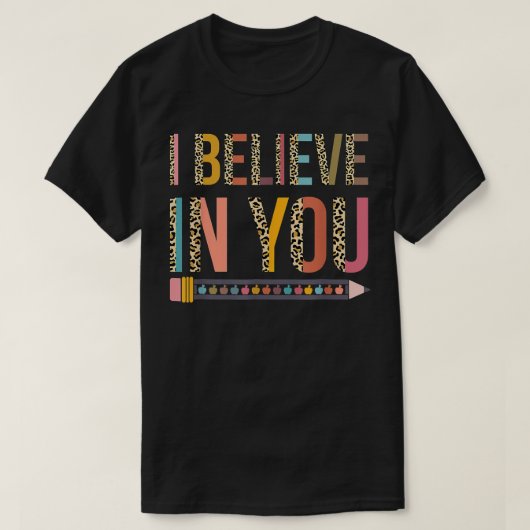 I信じ In You T-Shirt T-Shit Testing Day T-Shit Tシャツ (デザイン正面)