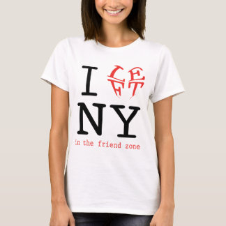 I友人の地帯のNYを残しました Tシャツ