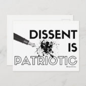 I反対はがき – Ink ポストカード (正面/裏面)