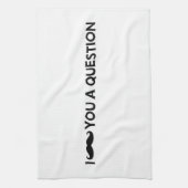 I口ひげ質問 キッチンタオル (縦)