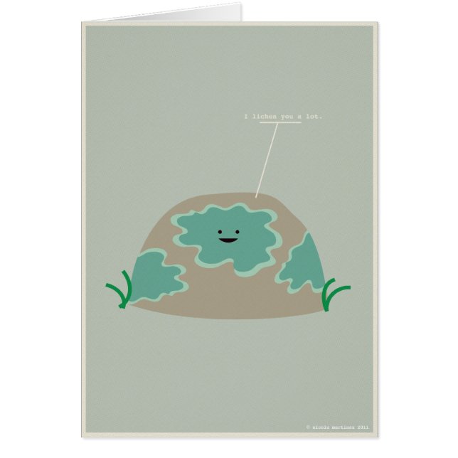 I地衣たくさん (正面)