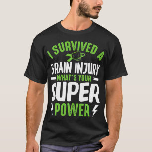 I外傷性生き延び脳損傷TBI認識度Su Tシャツ