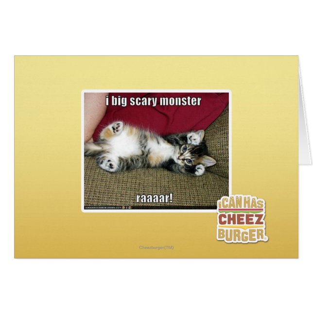 I大きく恐いモンスター (正面横)