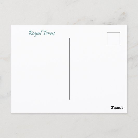 I大好きビーチヨガタン王室のポーズ写真 ポストカード (裏面)