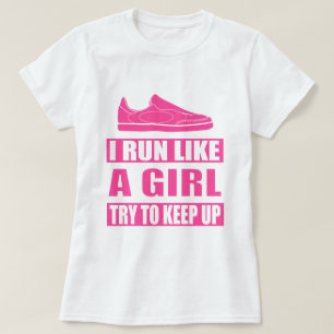 I女の子のように走られて Tシャツ