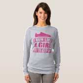 I女の子のように走られて Tシャツ (正面フル)