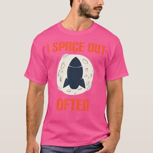 I宇宙天文学おもしろいTシャツギフトAstroのために Tシャツ (正面)