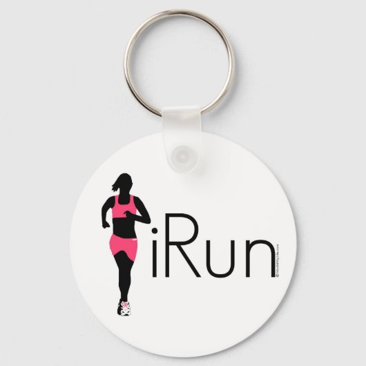 i実行 キーホルダー (正面)