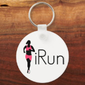 i実行 キーホルダー (正面)