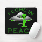 I平和-エイリアン入って来 マウスパッド (マウス)