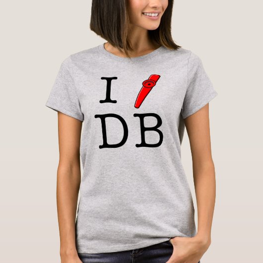 I幼児のためのカズーDB Tシャツ (正面)
