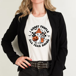 "I幽霊の人"私は面白いハロウィーンTシャツ Tシャツ